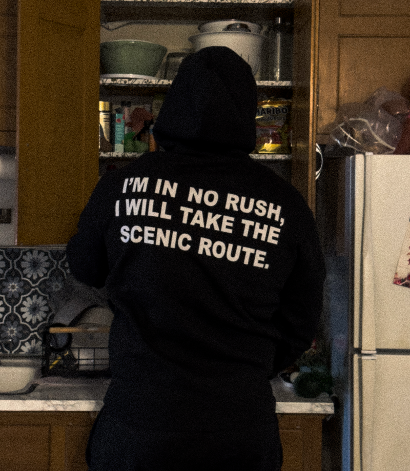 Entry 001 / Zip-Up Hoodie (Black)